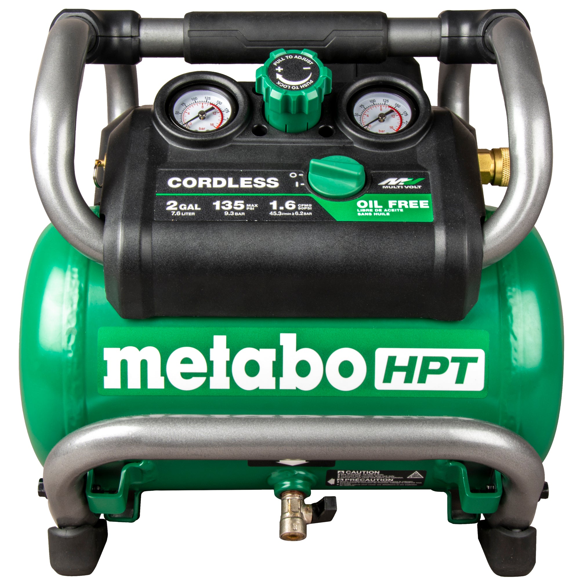 METABO, 36V MultiVolt 2 Gallon Cordless Air Compressor (Tool Body Only) | Metabo HPT EC36DAQ4