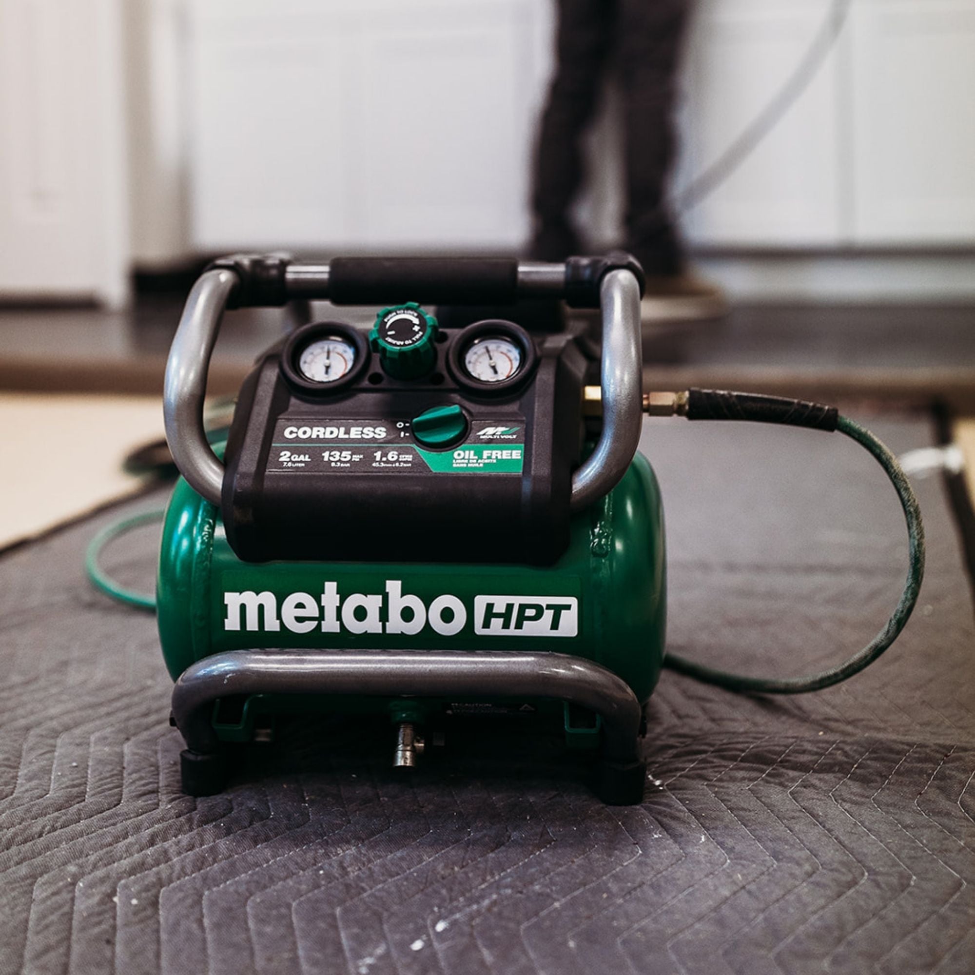 METABO, 36V MultiVolt 2 Gallon Cordless Air Compressor (Tool Body Only) | Metabo HPT EC36DAQ4