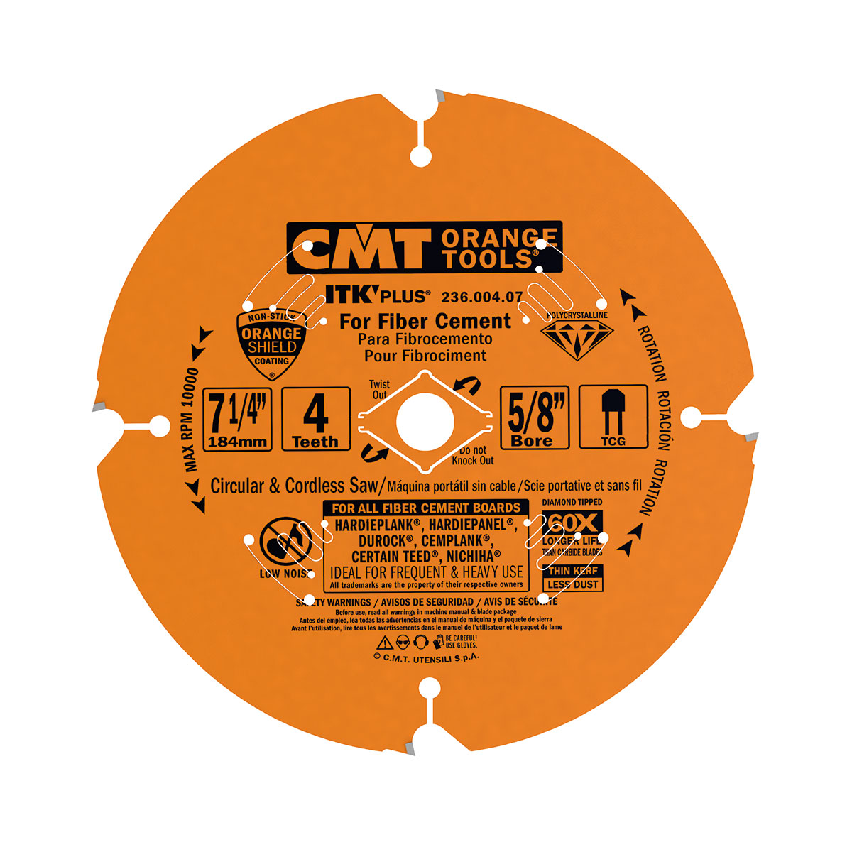 CMT, CMT 236.004.06  -  ITK Plus Dia-mond Circular Saw Blade