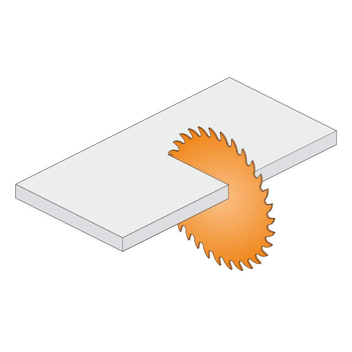 CMT, CMT 236.008.12 12" x 8T Industrial Fibre Cement Blade