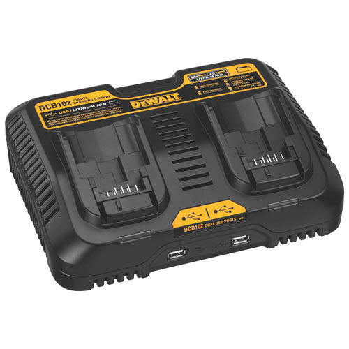 DEWALT, DEWALT DCB102 12V Jobsite Charging Station