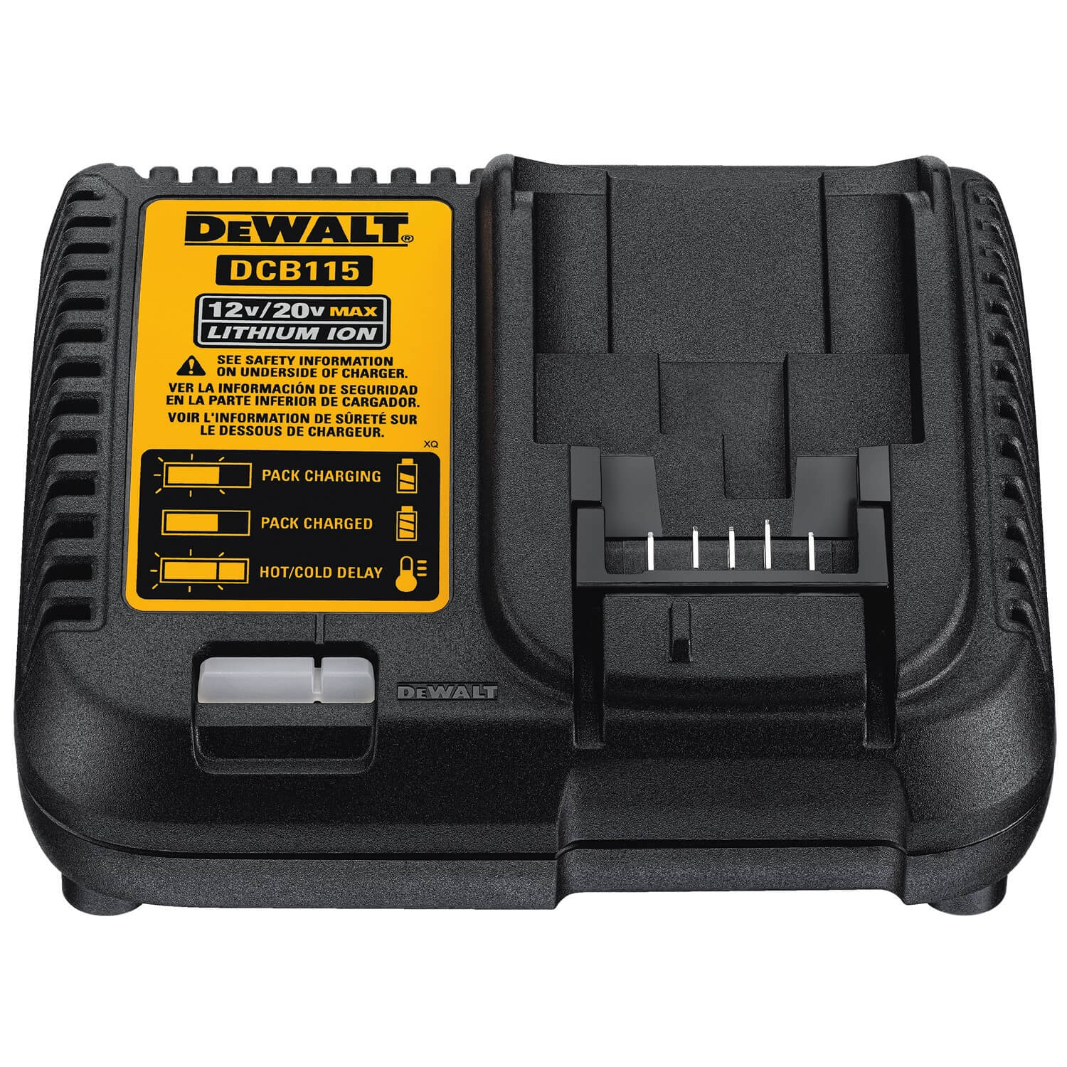 DEWALT, DEWALT DCB115 MAX Lithium Ion Battery Charger, 12V-20V