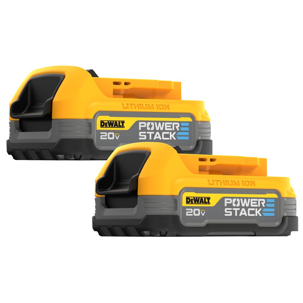 DEWALT, DEWALT DCBP034-2 20V MAX* DEWALT POWERSTACK™ COMPACT BATTERY- 2 PACK