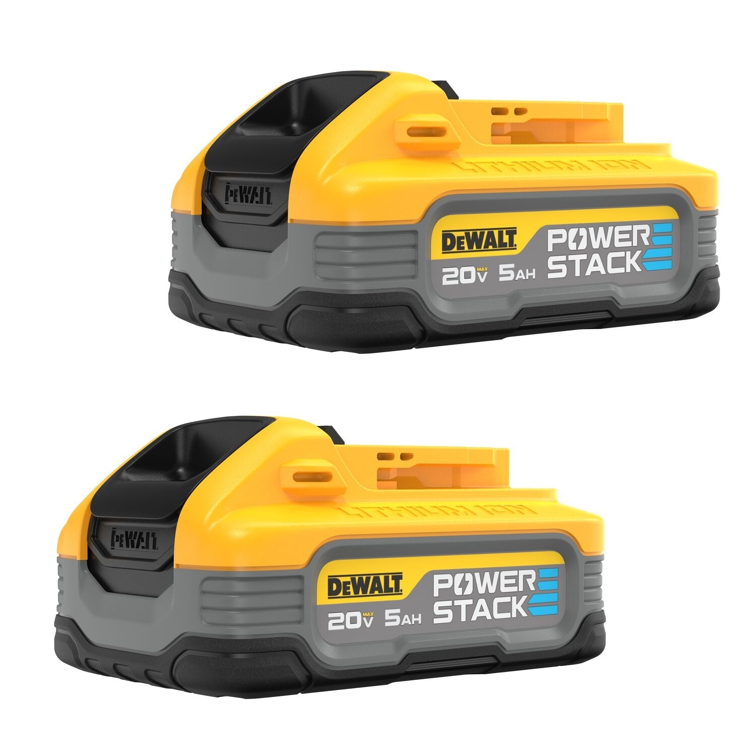 DEWALT, DEWALT DCBP520-2- 20V MAX* DEWALT POWERSTACK™ 5.0 Ah Battery- 2 Pack