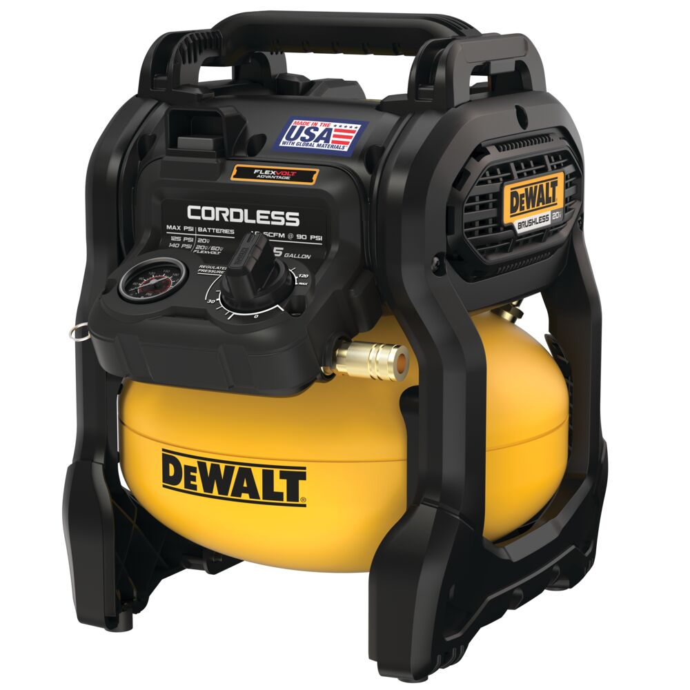 DEWALT, DEWALT DCC2520B 20V 2.5 Gallon Flexvolt Advantage Air Compressor