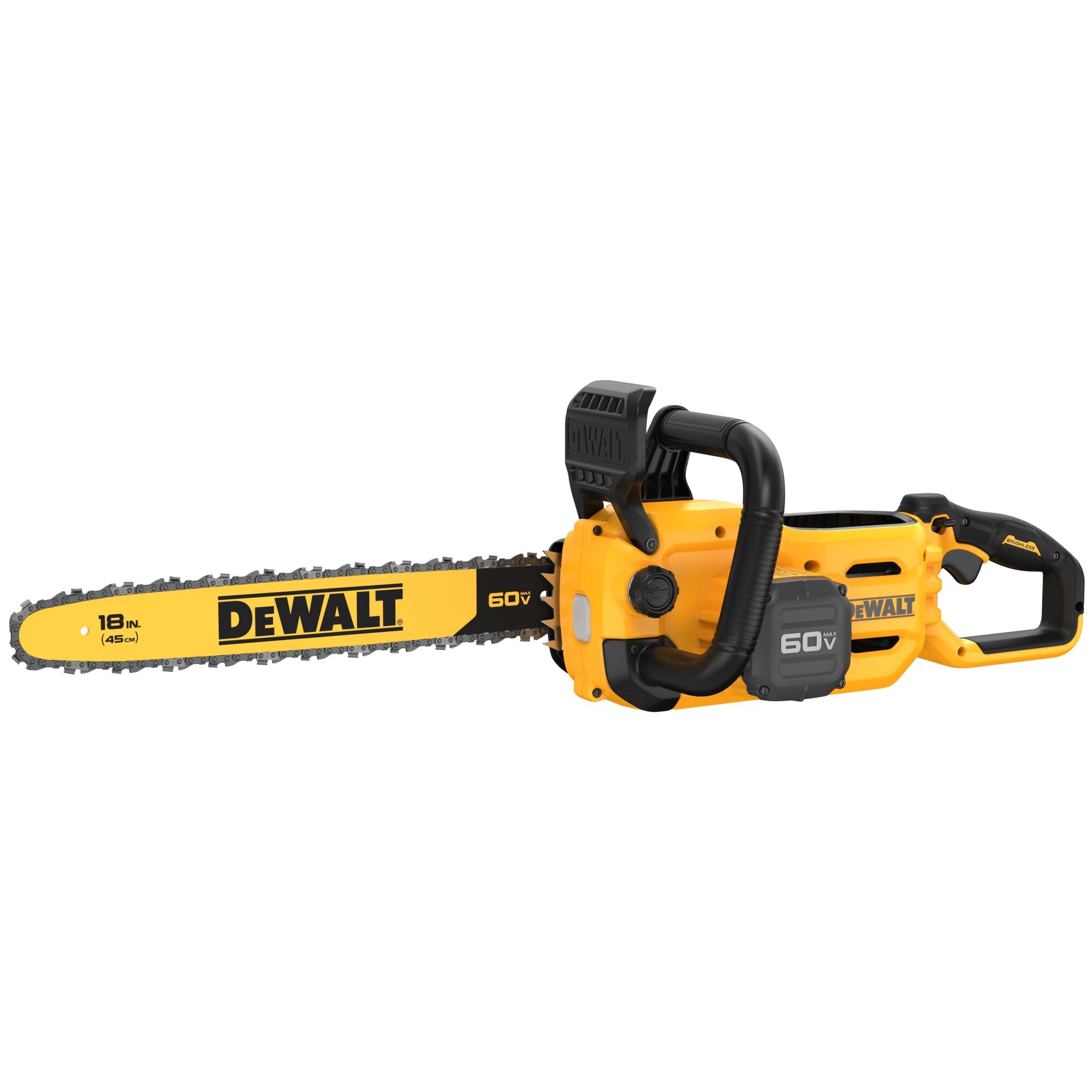 DEWALT, DEWALT DCCS672B 60V MAX* Brushless Cordless 18 in. Chainsaw (Tool Only)