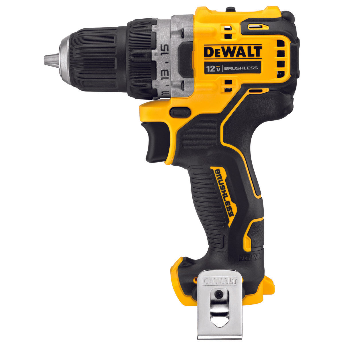 DEWALT, DEWALT DCD701B XTREME™ 12V MAX* BRUSHLESS 3/8 IN. CORDLESS DRILL/DRIVER (TOOL ONLY)