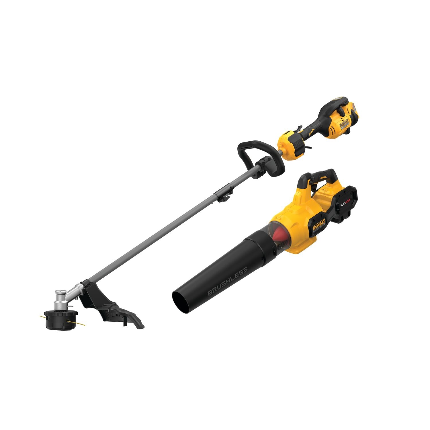 DEWALT, DEWALT DCKO266X1 60V MAX* 17 in. Brushless Cordless Attachment Capable String Trimmer and Blower Combo Kit