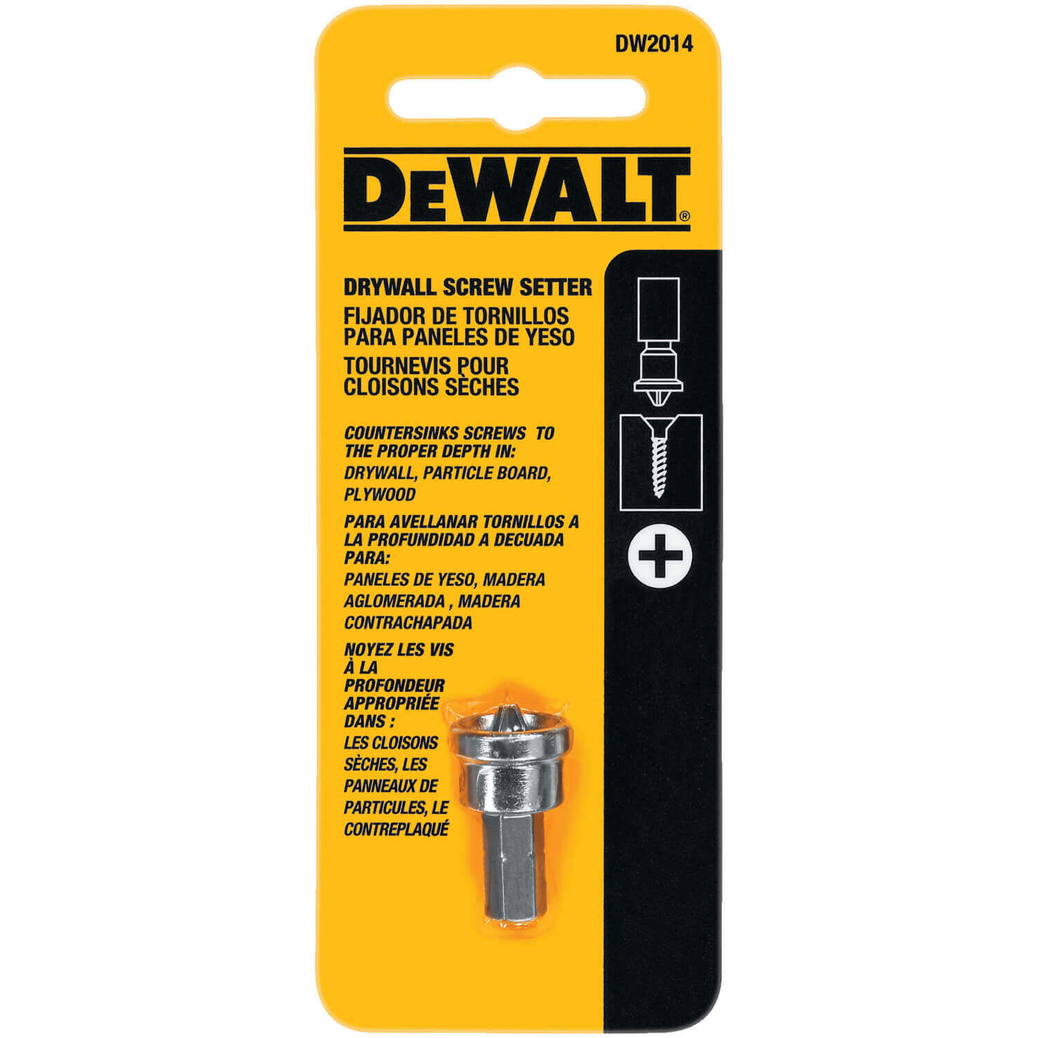 DEWALT, DEWALT DW2014 Drywall Screw Setter Bit Tip