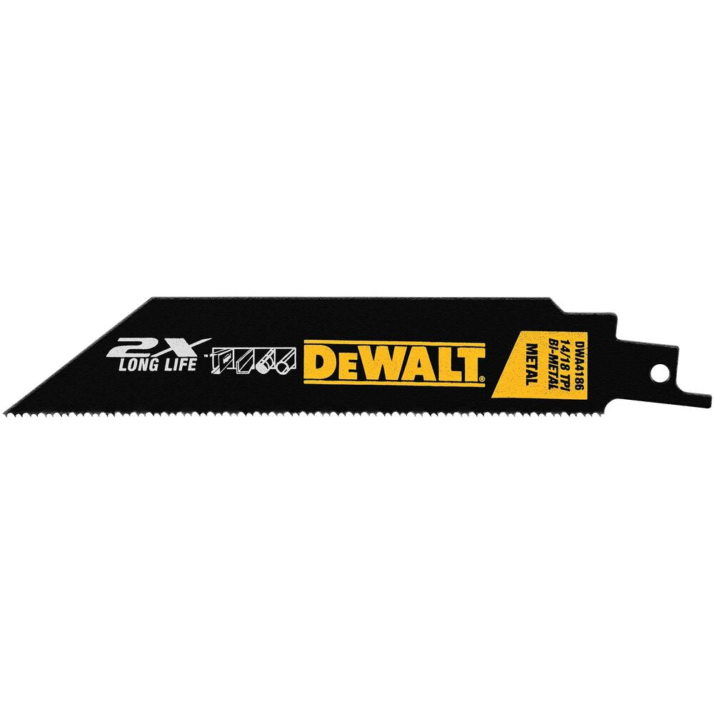 DEWALT, DEWALT DWA4186B - 6IN 14/18TPI Max Metal Recip BLD-100PK