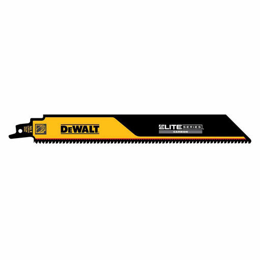 DEWALT, DEWALT DWAR9108CT-3 ELITE SERIES CARBIDE TIPPED 9-IN 8-TPI METAL CUTTING RECIPROCATING SAW BLADE