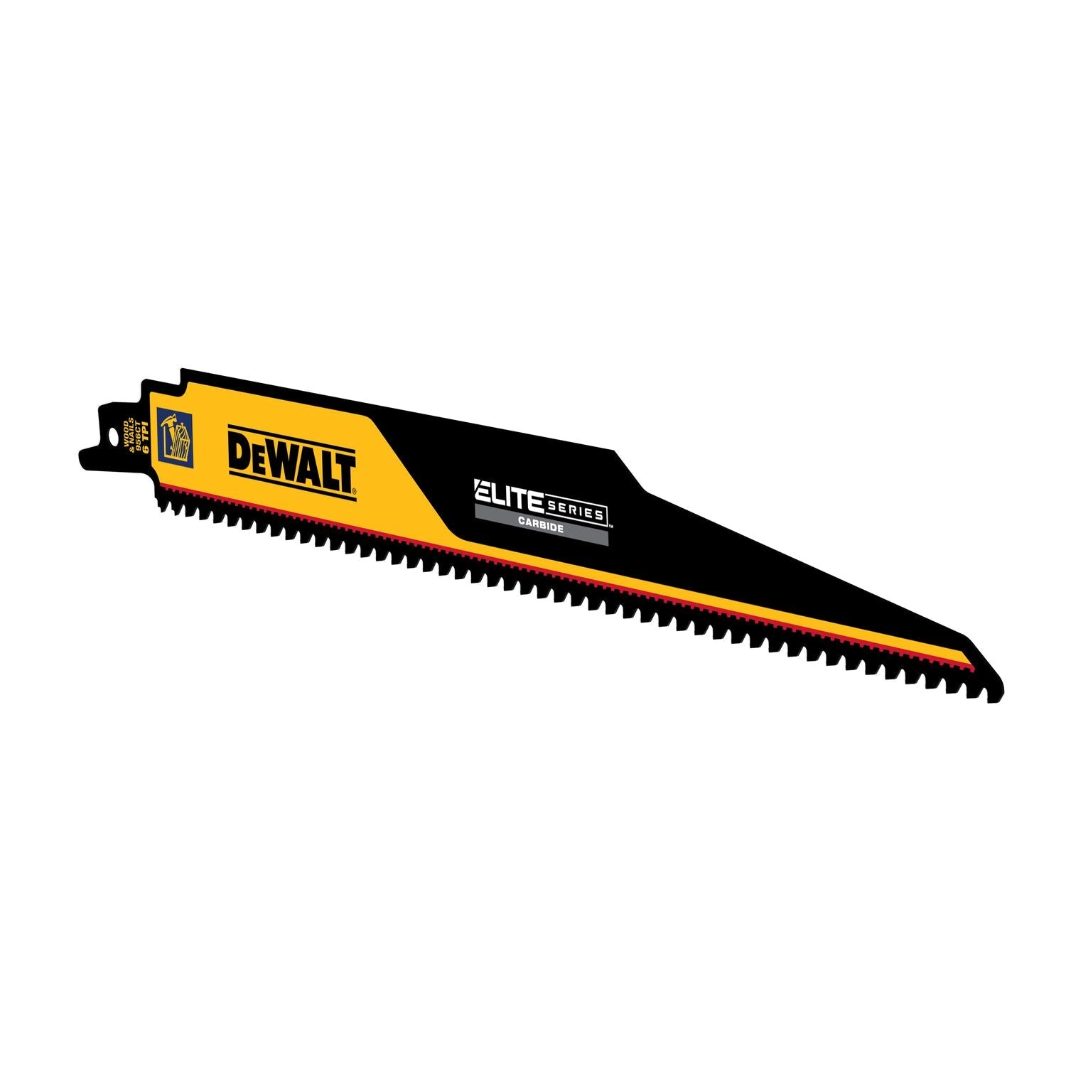 DEWALT, DEWALT DWAR956CT-3 ELITE SERIES 3-PACK CARBIDE TIPPED 9-IN 6-TPI DEMOLITION RECIPROCATING SAW BLADE