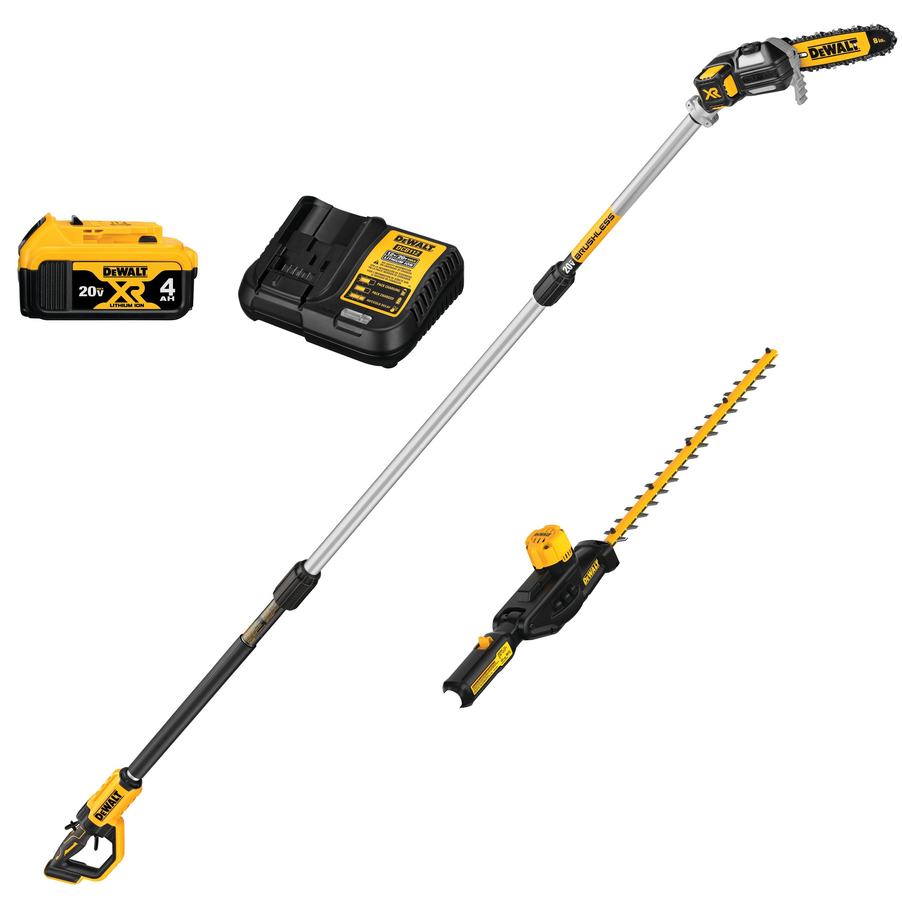 DEWALT, DeWalt DCKO86M1  -   Pole Hedge / Saw Combo Kit