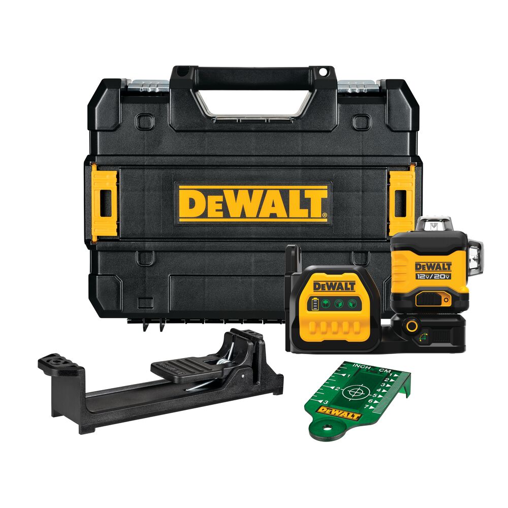 DEWALT, DeWalt DCLE34030GB 20V MAX 3 x 360 Deg Green Laser, Bare Tool