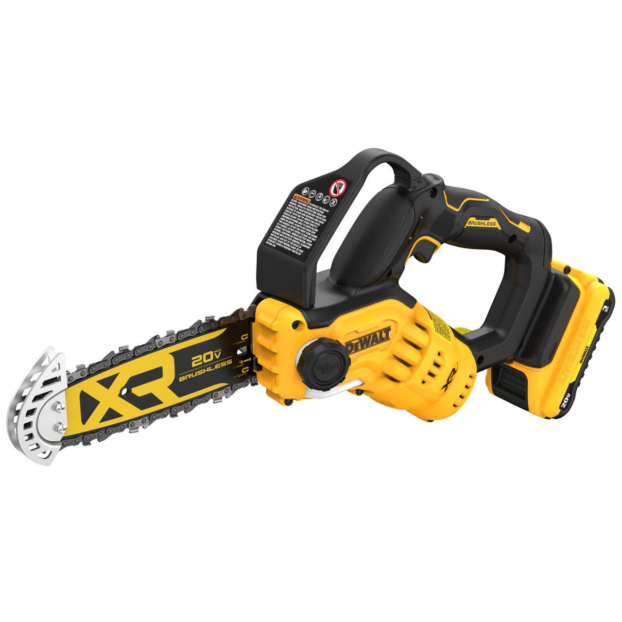 DEWALT, Dewalt DCCS623L1 20V MAX* 8 in. Brushless Cordless Pruning Chainsaw Kit