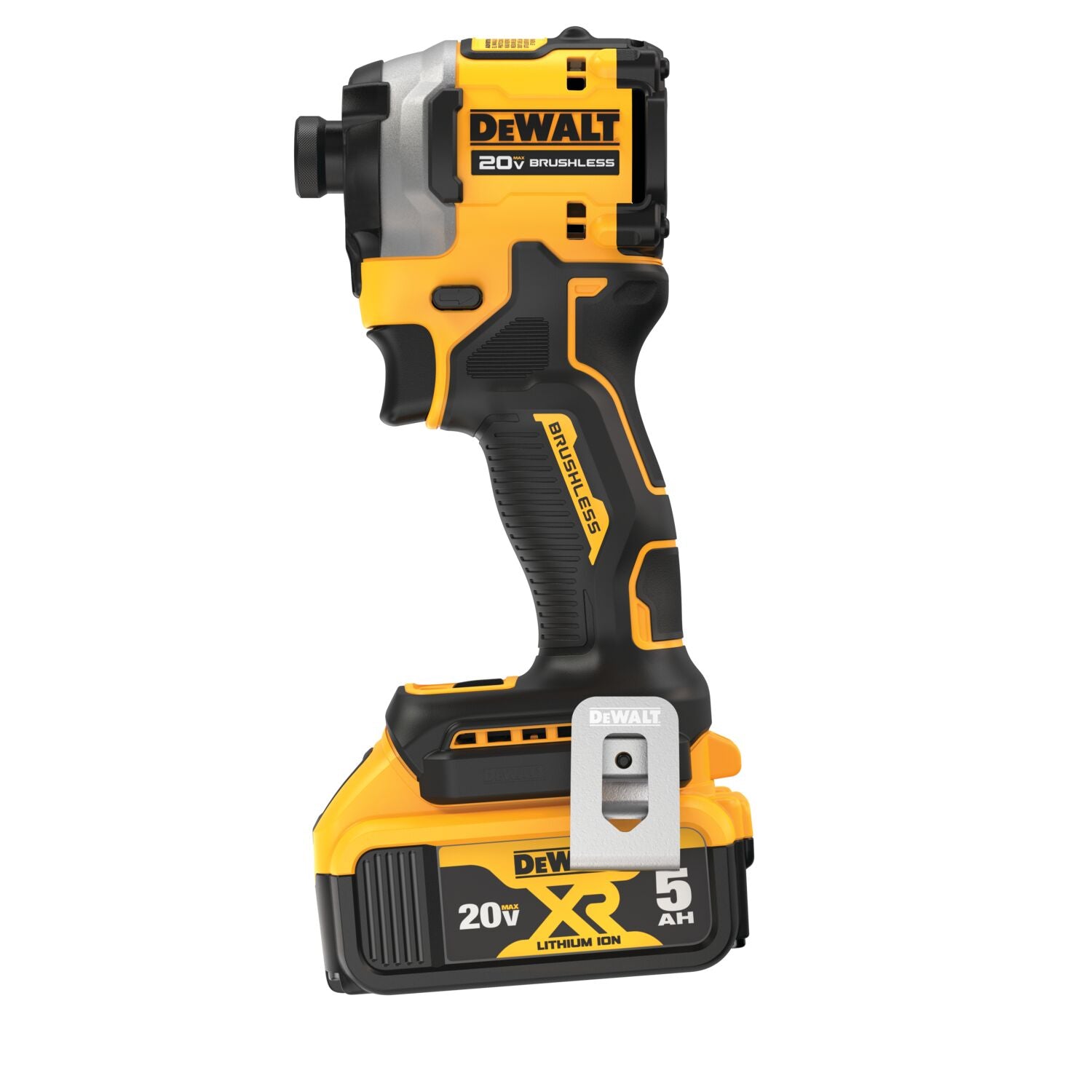 DEWALT, Dewalt DCF850P1 Atomic 20V MAX* 1/4 in. Brushless Cordless 3-Speed Impact Driver Kit