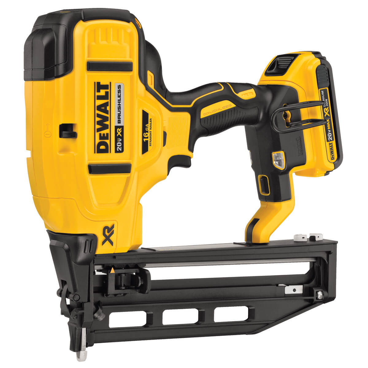 DEWALT, Dewalt DCN662D1 - 20V MAX 16GA ST FINISH NAILER KIT