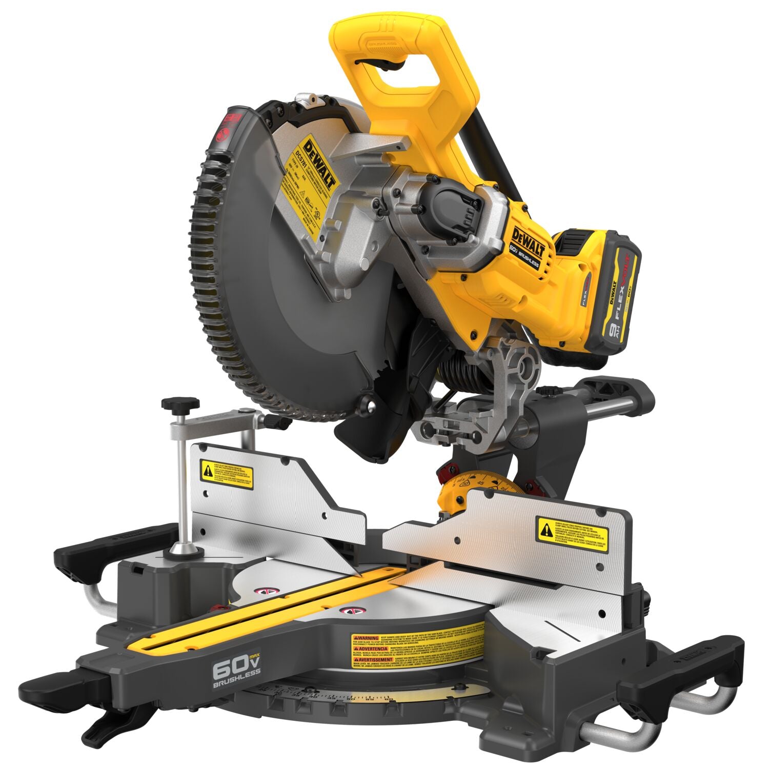 DEWALT, Dewalt DCS781X1 - FLEXVOLT 60V MAX 12 Inch Sliding Miter Saw Kit