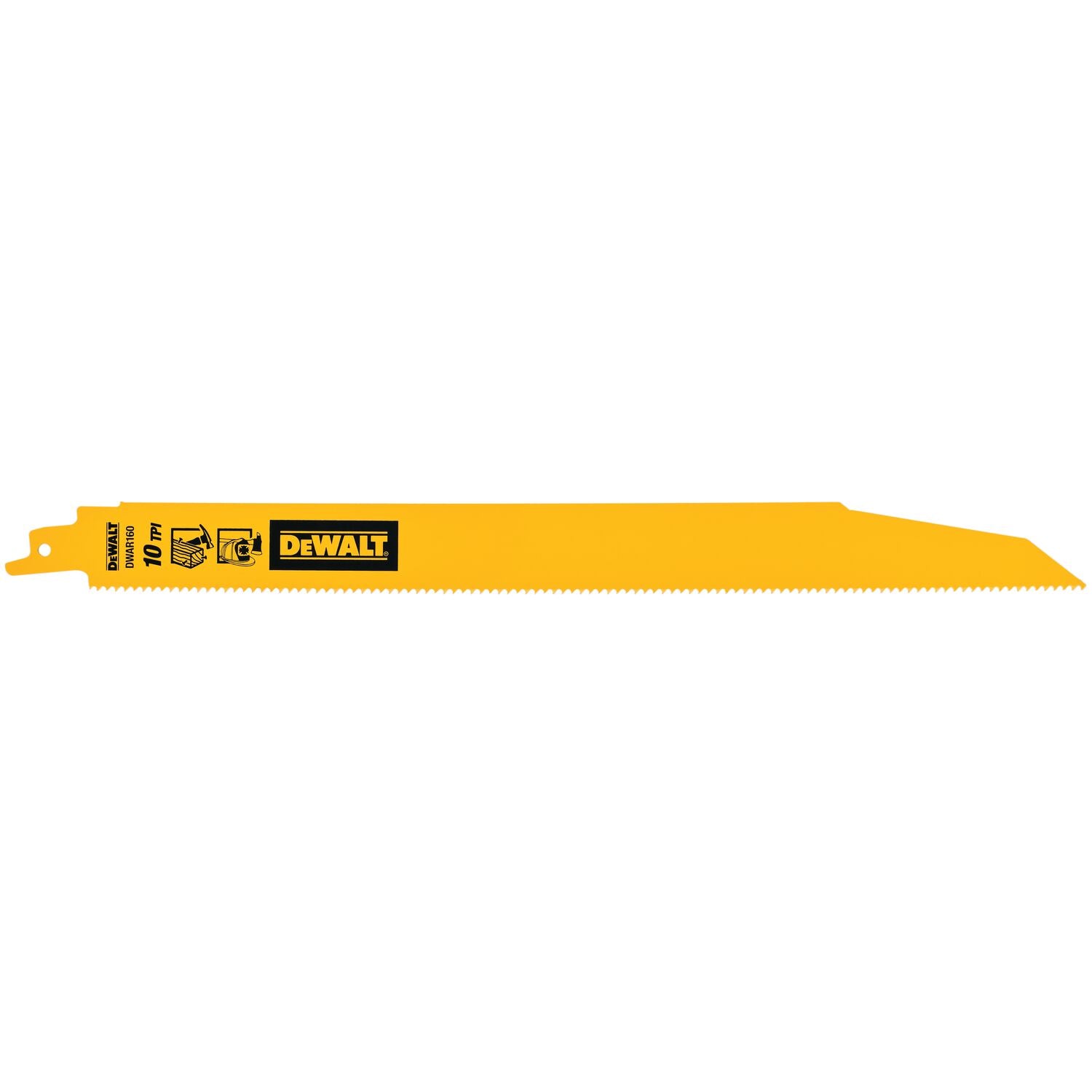 DEWALT, Dewalt DWAR160 12 Inch 10TPI Demolition Bimetal Reciprocating Saw Blades (Pack of 5)