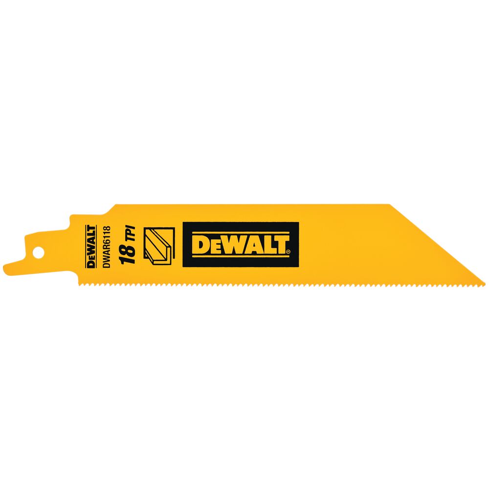 DEWALT, Dewalt  DWAR6118-HEAVY METAL BI-METAL RECIPROCATING SAW BLADES