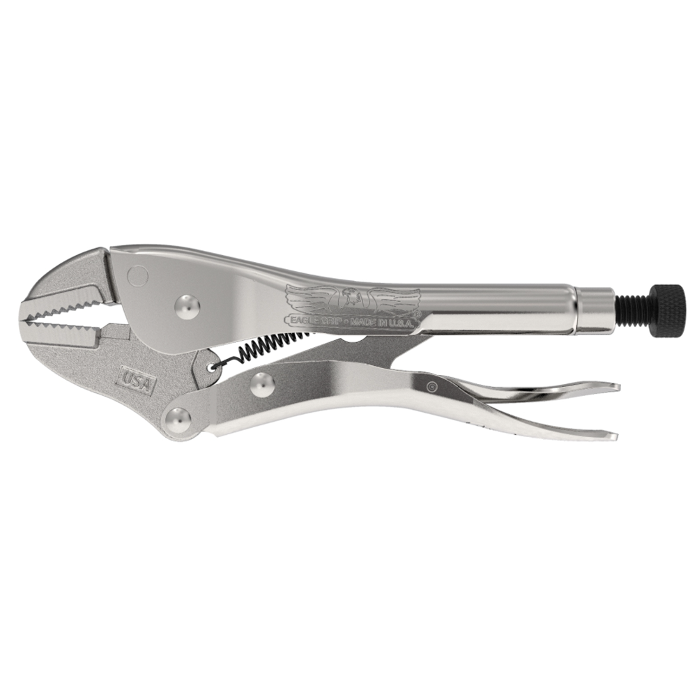 EAGLE GRIP, Eagle Grip by Malco LP10R 10 in. Straight Jaw Locking Pliers