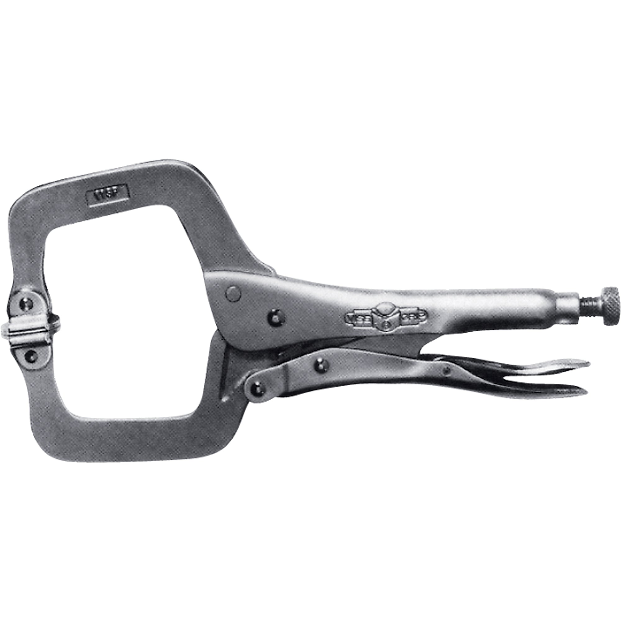 IRWIN, Irwin Vise-Grip 11" Locking C Clamp With Swivel Pads