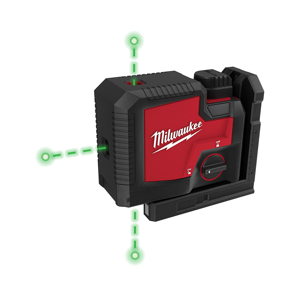 MILWAUKEE, MILWAUKEE 3510-21  -  USB REDLITHIUM 3-POINT LASER