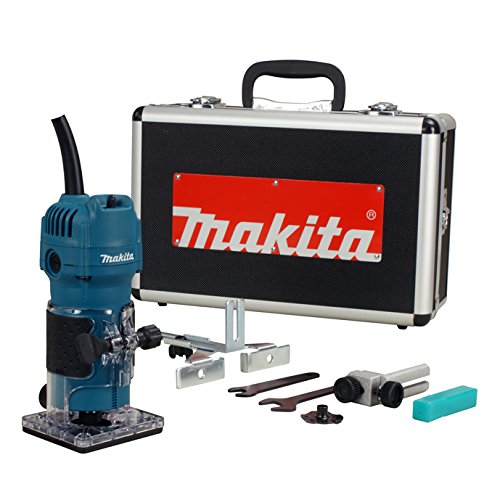 MAKITA, Makita 3709X - 1/4" Trimmer Kit (includes Guides & Case)