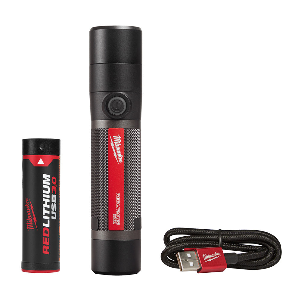 MILWAUKEE, Milwaukee 2160-21 REDLITHIUM™ USB 800L Compact Flashlight