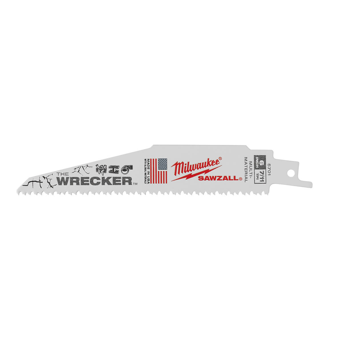 MILWAUKEE, Milwaukee 48-00-5701 -  WRECKER Multi Material Sawzall™ Blades