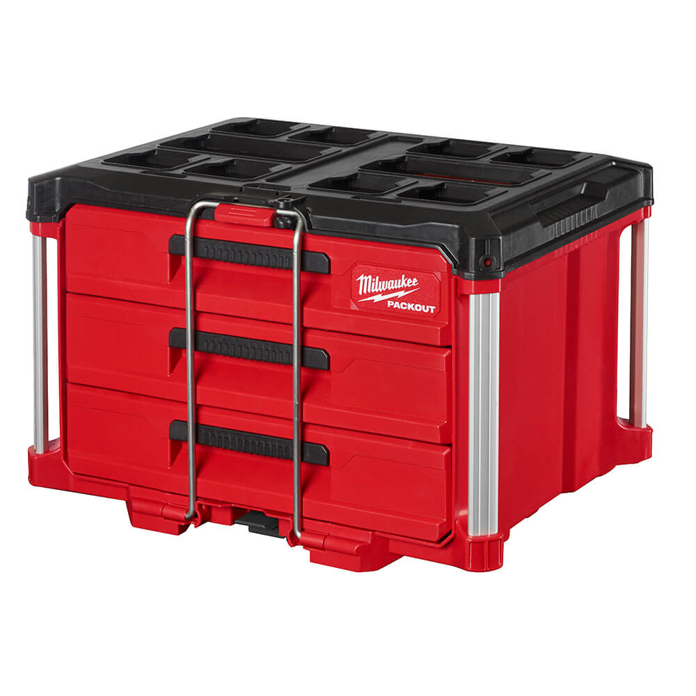 MILWAUKEE, Milwaukee 48-22-8443  -  PACKOUT™ 3-Drawer Tool Box