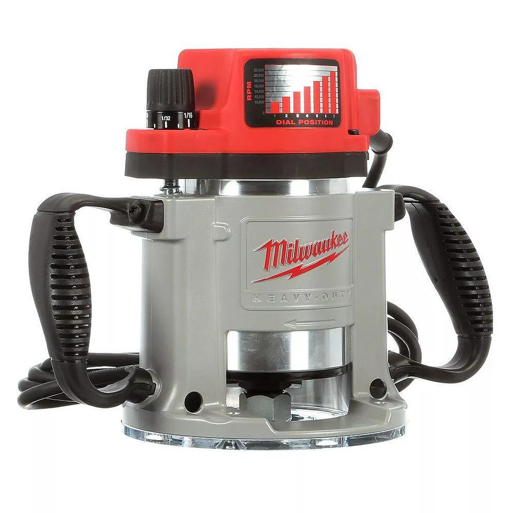 MILWAUKEE, Milwaukee 5625-20  -  3-1/2 Max HP Fixed-Base Production Router