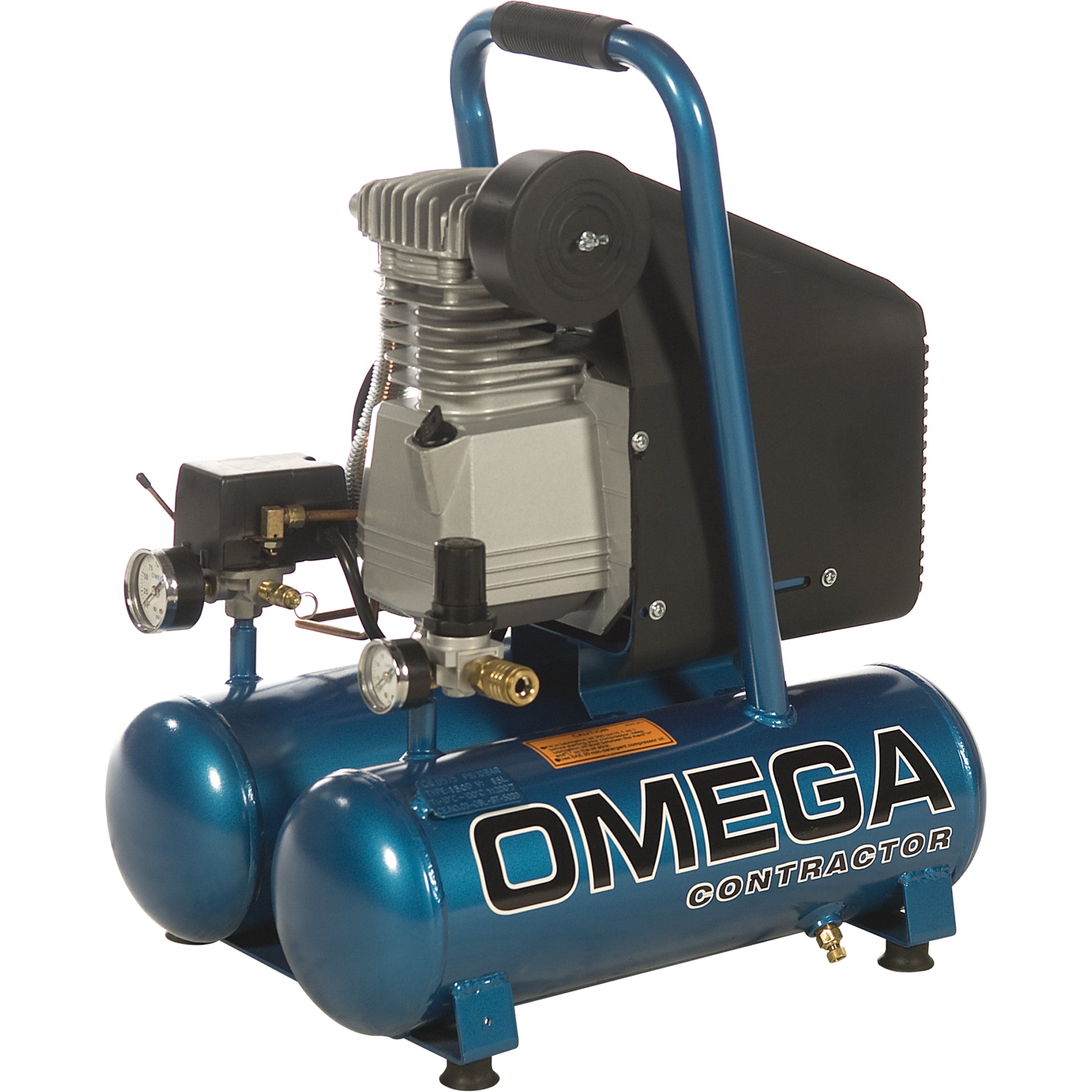 OMEGA, Omega DD-2022B  -  6.0 CFM Contractor Series Compressor - Oil Lube Direct Drive