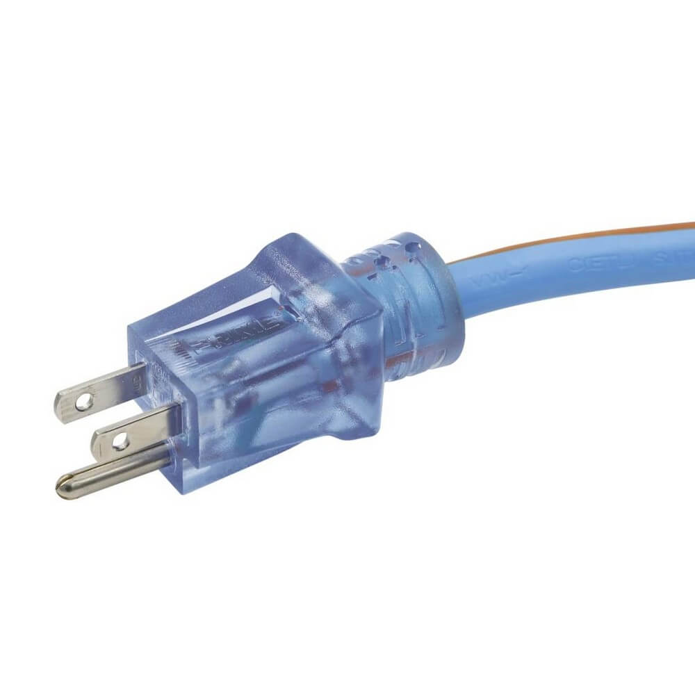 PRIME, Prime LT530930 - Ultra Heavy Duty 50-Foot Arctic Blue All-Weather TPE Extension Cord