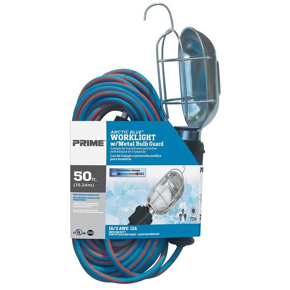 PRIME, Prime TL020630 - 50ft 16/3 Blue Orange Work Light